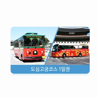 서울시티투어버스 전통문화코스 도심/고궁 1일권 (성인) : 다나와 가격비교