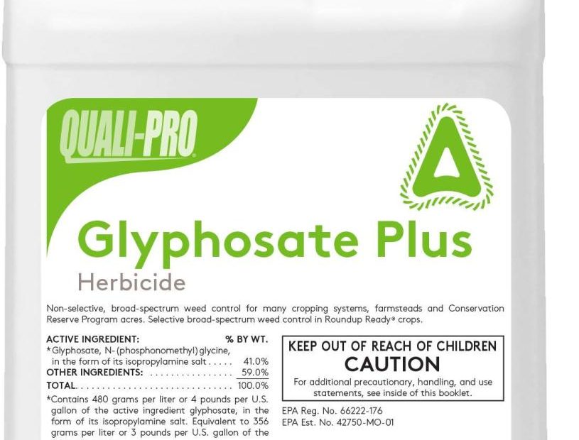 Amazon.Com : Glyphosate 4 + Plus Herbicide - 41% Glyphosate With Surfactant  - 2.5 Gallon Credit 41 Extra : Patio, Lawn & Garden